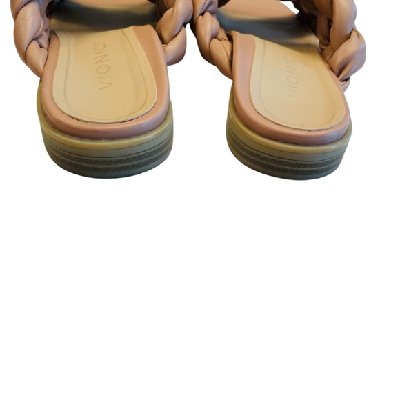 Vionic Kalina Women's Slide Braided Sandals Tan Size 7 1/2 - Picture 13 of 16
